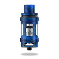MightySkins Skin Compatible with Smok TFV12 Cloud Beast King Tank – Blue Ice | Protective, Durable, and Unique Vinyl Decal wrap Cover | Easy to Apply, Remove, and Change Styles | Made in The USA