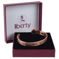 Garland 6 Magnet Superstrong Copper Liberty Health Bracelet - Extra Large