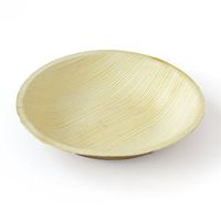 Disposable Biodegradable Palm Leaf Bowl - Soup Serving Bowl - 7 inch, 25 Pieces
