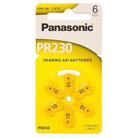 Panasonic Hearing Aid Batteries Size 10, 60pcs + 2 AAA Panasonic Alkaline Batteries