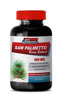 Urinary Support for Men - Saw Palmetto Berry Extract 160MG - Prostate Support - Saw Palmetto Powder - 1 Bottle (60 Softgels)