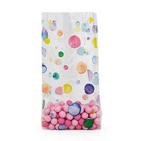 Cello Bag - 4" X 2-1/2" X 9-1/2" - Watercolor Confetti - Box 100