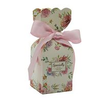 Awcmtpsyol Wedding Favor Candy Box Gift Bag Paperboard Gift Boxes Chocolate Packing Boxes Baby Shower Kids Birthday Supplies Wedding Decoration