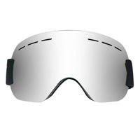 Fine Ski Goggles for Men Womens Youth Frameless Skiing Goggle Over Glasses,Winter Sport Snowboard Goggles, Adult Anti-Fog UV Dual Lens (C)