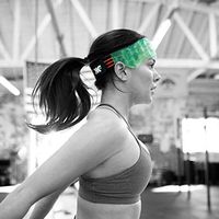 KOOL'N FX Hot & Cold Therapy Reusable Forehead Gel Pack with Adjustable Straps - Great for Migraines, Head Tension, Fevers, Flu, Sinus Pressure, Head Injuries & More. (Large)