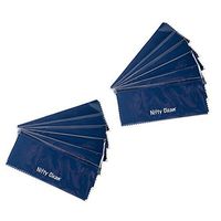 Pack of 12 - Nifty Clean Reusable Microfiber Cloth, Blue