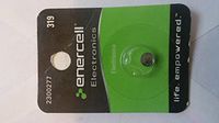 Enercell 319 1.55V/21mAh Silver-Oxide Button Cell Battery