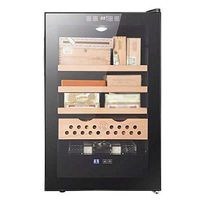 Zhenxinshiyi Automatic Cigar Cabinet - Cedar Wood Cigar Cabinet Constant Temperature And Humidity Wine Cabinet Tea Cabinet Moisturizing Cabinet 360 Degree Frost-free Air-cooled Electronic Dual-core Re