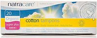Natracare Organic Non Applicator Tampons Super Plus 20 Per Pack