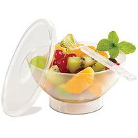Comatec Frosted Plastic Bowl - 4.25 x 2 inch 200 Pack