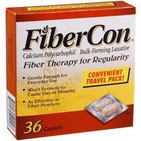 PACK OF 3 EACH FIBERCON LAXATIVE CAP 36CP PT#5250002
