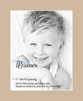 14x18 Dune / Scotch Mist Custom Mat for Picture Frame with 10x14 opening size (Mat Only, Frame NOT Included)