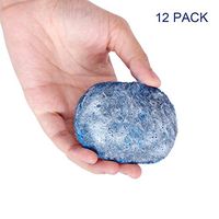 Steel Wool Soap Pads 12 Pack - Dishes Ceramics Steel Frame BBQ Grill Glass - Easy Cleaning of Kitchen Grease and Oil