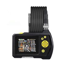 Blueskysea Digital Endoscope Waterproof Inspection Camera Handheld Borescope Snake Camera with 11.48ft/3.5m Semi Rigid Tube 2.7" LCD Color Screen Dia 0.32inch / 8.2mm DVR Video Recording 360 Degree