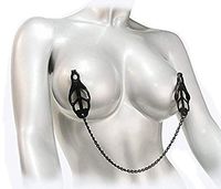 LzTech Bells S M Nipplé Clamps with Metal Chain (Size : 2 Clamps)