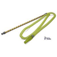 The 75'' Laser Washable Hookah Hose - Yellow