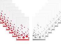 Christmas Holiday Ruby Red and Silver Disposable 2-Ply Paper Guest Towels - 2 Packs Sparkle and Shine - 32 Total Towels