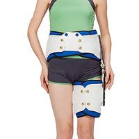 LEGSUPPORT Tibial Fixation Band Hip Abduction Brace Hinged Fixation Adjustable Waist Leg Brace Thigh Injury Management Immobilization