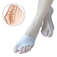 guohanfsh Toe Bunion Hallux Valgus Corrector Orthotics Feet Care Bone Thumb Adjuster Correction Pedicure Straightener White