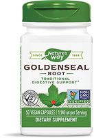 Nature's Way Premium Herbal Goldenseal Root, 1,140 mg per serving, 50 Capsules