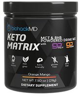 Keto Matrix Keto Supplement - Exogenous Ketones BHB Salts + MCT Oil Powder - Beta Hydroxybutyrate Keto Powder- Formulated by Dr. John Limansky MD,"The Keto Dr"