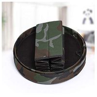 SKML96 Folding Portable Toilet, Bedside Commode Can Bear 100kg Easy Transfers Outdoor Traveling Camping Car Portable Commode Storage Box Trash Can