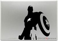 Captain America - Decal Sticker for MacBook, Air, Pro All Models