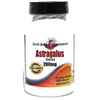 Astragalus Extract 200mg * 100 Caps 100% Natural - by EarhNaturalSupplements