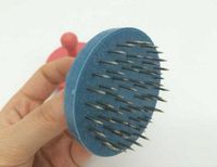 1 PC Easy to make holes plastic and metal foil round Hookah Shisha Water Pipes Place Set Mini grinder for smoking