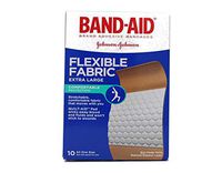 Special pack of 5 BAND-AID FLEXIBLE FABRIC EXTRA EXTRA LARGE 10 per pack