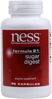 Ness Enzymes - Sugar Digest #21 90 caps [Health and Beauty]