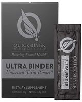 Quicksilver Scientific Ultra Binder Stick Packets - with Bentonite Clay + Activated Charcoal (20 Sticks)