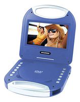 Sylvania SDVD7049 7-Inch Portable DVD Player with Handle, Blue