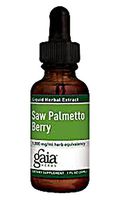 GAIA HERBS Saw Palmetto Berry Supplements, 1 oz