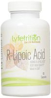 Lyfetrition R-Lipoic Acid 60 Capsules Made in USA