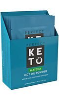Perfect Keto [5 Pack] MCT Oil Powder: Ketosis Supplement for Ketone Energy | Paleo Natural Non Dairy Ketogenic Keto Coffee Creamer (Matcha)