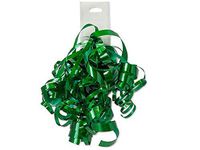 Curly Gift Bow 12 Count - Green Gloss