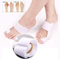 Bunion Splints Toe Braces Thumb Valgus Corrector Big Bones Valgus Male and Female Silica Gel Day and Night Use Splitter