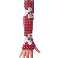 Bichon Frise Christmas UV Protection, Compression & Cooling Arm Sleeves For Cycling/Golf/Basketball/ Other Sports