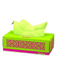 Renova Ultra Soft 3 Ply Facial Tissue, Green, 16 Boxes