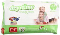 Medline Drytime Disposable Training Pants, 2T-3T/17 Count (Pack of 8)