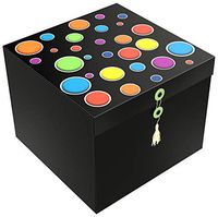 EZ Gift Box 10" Lodi Capri Pops Up in Seconds No Wrapping No Glue Greeting Card Envelope and Tissue Paper Included - Large 10x10x8 - by EndlessArtUS