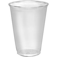 SOLO TP10D Ultra Clear PETE Cold Cup, 10 oz. Capacity, Clear (Pack of 100)