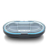 WOWHOUSE Pill Organizer, Portable Pill Box Small Pill Case Weekly Pill Dispenser Holder for Medicine Vitamin Supplement Travel Home Supplement