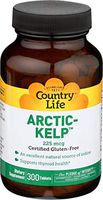 Country Life - Arctic Kelp, Supports Thyroid Health, 225 mcg - 300 Tablets