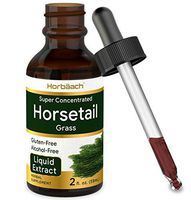 Horsetail Herb Liquid Extract | Alcohol Free | 2 fl oz | Vegetarian, Non-GMO, Gluten Free Supplement | by Horbaach