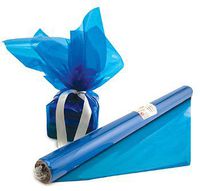 Cello Wrap Roll Blue -- Case of 8