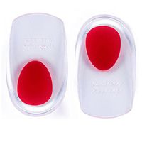2 PCS Medical Grade Gel Cushions Pad Prevent Heel Pain Fasciitis Relieve Heel Spur Shock Absorb Support