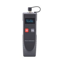 Portable OPM Optical Digital Power Meter, -70~6dBm Fiber Optic Cable Tester with Converter for SC