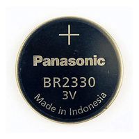 10 X Br2330 Panasonic 3 Volt Lithium Coin Cell Batteries